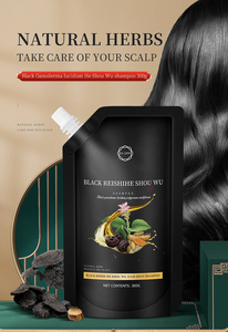 แชมพูสมุนไพรกำจัดรังแคและควบคุมความมันส่วนประกอบของพืชแชมพู Multiflorum บำรุงเส้นผม - Product Image 6