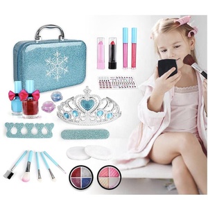 Maleta con patrón <span class=keywords><strong>de</strong></span> copo <span class=keywords><strong>de</strong></span> nieve <span class=keywords><strong>para</strong></span> niños, conjunto <span class=keywords><strong>de</strong></span> cosméticos, superventas - Product Image 2