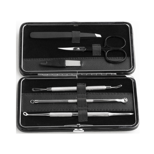 5-in-1 Professional Stainless Steel Hand Held Waterproof Comedone Extractor Kit <b>Blackhead</b> <b>Remover</b> Pimple Acne Blemish Removal - Product Image 3
