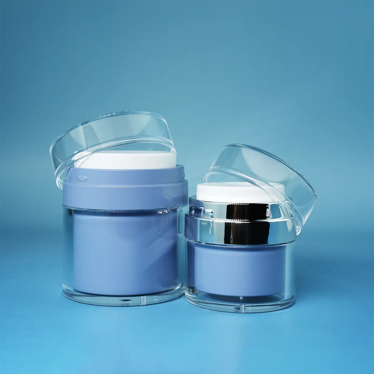 Acryl Luchtloze Pomp Pot Acryl Airless Pot Acryl Cosmetische Container