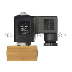 Festo Vzwd-L-M22C-M-G14-60-V-1P4-4 Solenoid Valve 0-4 Bar Ac 230 V Two-Way Flow Control For Air And Water - Product Image 1