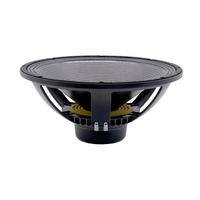 Système de sonorisation professionnel avec subwoofer en néodyme de 18 pouces, puissance continue de 2600 W, impédance de 8 ohms, plage de fréquences de 35 à 1000 Hz