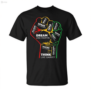 T-shirt personalizzata Power Fist History Month - Product Image 2