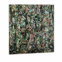 Feuille de cellulose inspirée de l'abalone, motif tourbillonnant multicolore, film irisé pour incrustations de guitares, instruments vintage et artisanat de luxe
