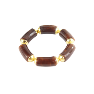 Fashion Classic <b>Beaded</b> <b>Bracelet</b> 316L Stainless Steel PVD <b>Gold</b> Plating Sustainable Resistant Unisex - Product Image 2