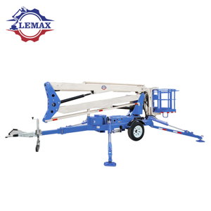 Towable Boom Lift Cherry Picker mit CE-ISO-Zertifizierung Fabrik preis für zuverlässige industrielle Arbeiten mit hoher Reichweite im Freien - Product Image 4