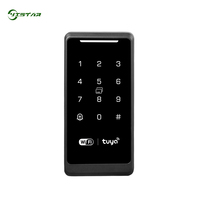 Système de contrôle d'accès biométrique Yistar Touch Keypad WiFi Tuya Smart TTLock avec carte RFID, ABS, étanche IP66, 100 empreintes digitales