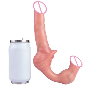 Vibrador Dildo Portátil CITYFUN, Dildo para Lesbianas, Strapon, Tapón Anal, Masajeador con Tres Motores de Vibración, Juguetes Sexuales para Lesbianas - Product Image 4