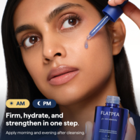 Sérum Anti-Âge Avancé au Complexe de Peptides de Cuivre Bleu GHK-Cu pour l'Élasticité de la Peau, Hydratant et Renforçant la Barrière Cutanée, OEM