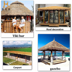 Entretien facile feuille Cottage Toit Uni plastique artificiel chaume - Product Image 6