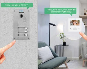 Système d'interphone vidéo HD 4.3 pouces pour la sécurité de la maison et de l'extérieur. - Product Image 5