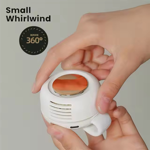 <span class=keywords><strong>Ventilador</strong></span> de Clip de Diseño Remolino, <span class=keywords><strong>Ventilador</strong></span> de Mano Eléctrico Portátil, Potente Mini <span class=keywords><strong>Ventilador</strong></span> USB sin Aspas, <span class=keywords><strong>Silencioso</strong></span>, para Escritorio - Product Image 5