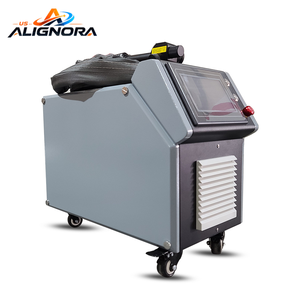 Machine de nettoyage laser à impulsions JPT pour métal, pierre, bois – Machine de nettoyage laser à fibre pulsée pour éliminer la peinture - Product Image 1