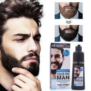 Tinte de <span class=keywords><strong>barba</strong></span> negro personalizado OEM <span class=keywords><strong>para</strong></span> el hogar de hombres usando <span class=keywords><strong>champú</strong></span> de cabello negro de extracto de hierbas naturales de larga duración <span class=keywords><strong>para</strong></span> cubrir el cabello blanco - Product Image 6