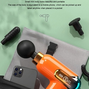 Sport Use 9 Gears <b>Vibration</b> <b>Mini</b> Muscle Deep Tissue Massage Gun Fitness Full Body Sculpting Machine - Product Image 4