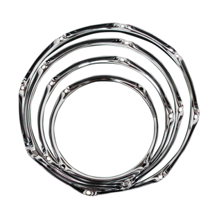 Accessori per Batteria all'Ingrosso: Cerchi per Rullante in Metallo Stampato di Varie Spessori (1.2mm, 1.5mm, 2mm) <span class=keywords><strong>e</strong></span> Diverse Dimensioni, con Fori Inclusi - Product Image 5