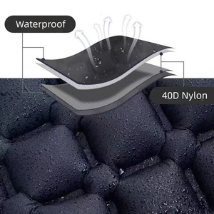 Colchoneta <span class=keywords><strong>Inflable</strong></span> Ligera para Acampar al Aire Libre, Colchón de Aire Plegable y Portátil con Bomba Integrada - Product Image 4