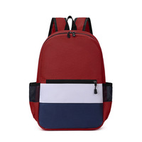 Mochila Escolar de Tela Oxford Impermeable y Ligera para Primaria y Jardín de Niños, con Cierre, Logotipo Personalizado, Diseño de Dos Correas, Venta al Por Mayor