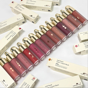 Colorete Líquido de Larga Duración, Iluminador Mineral que No se Desvanece para Piel Clara, Hidratante Facial, Expande el Rostro, Tamaño de Viaje - Product Image 1