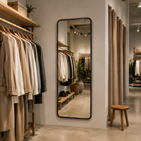 Miroir LED intelligent rectangulaire encadré, mural, avec fonction anti-buée, interrupteur tactile, haut-parleur Bluetooth LED à intensité variable, anti-buée IP44, pour hôtel