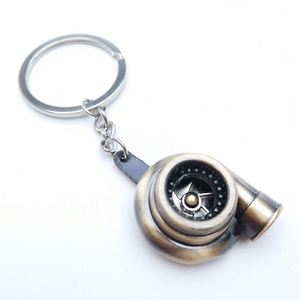 Porte-clés modèle de turbocompresseur de voiture simulé, sans sifflet sonore, modèle de pièce automobile, anneau de porte-clés, porte-clés - Product Image 5