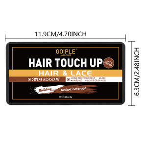 Poudre correctrice de naissance des <span class=keywords><strong>cheveux</strong></span> 4 couleurs, correcteur de perte de <span class=keywords><strong>cheveux</strong></span>, retouche de racine de <span class=keywords><strong>cheveux</strong></span>, marque privée, vente en gros - Product Image 6