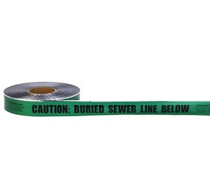 Câble à fibres optiques souterrain, ruban de signalisation détectable en aluminium pour barricade - Product Image 3