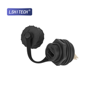 Connecteur de panneau étanche LSHITECH M20 Aviation Extension, prise mâle et femelle, montage sur panneau, IP67