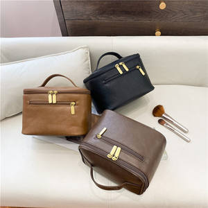 Fashion Hand Cosmetic <b>Bag</b> Large Capacity Cosmetic Storage Handbag Convenient <b>Wash</b> <b>Bag</b> <b>Travel</b> Ladies Cosmetic <b>Bag</b> <b>for</b> Women - Product Image 4