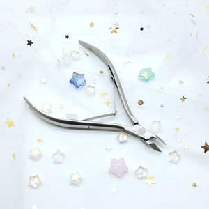 Coupe-cuticules en acier inoxydable, ciseaux de manucure, coupe-peaux mortes, outil de soin des ongles pour salon de pédicure - Product Image 4