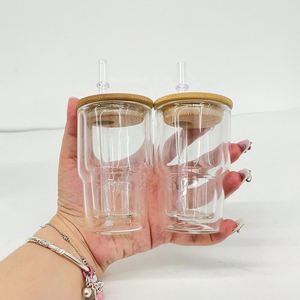 Vaso de chupito mini de doble pared con purpurina efecto globo de nieve, preperforado para sublimación, de 3 oz, con tapa, desde almacén de EE. UU. - Product Image 2