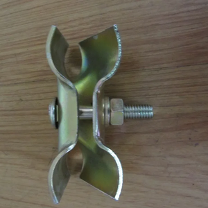 Abrazadera de tubo prensada galvanizada personalizada para andamios, acoplador de valla, abrazadera de valla, acopladores de conexión - Product Image 5