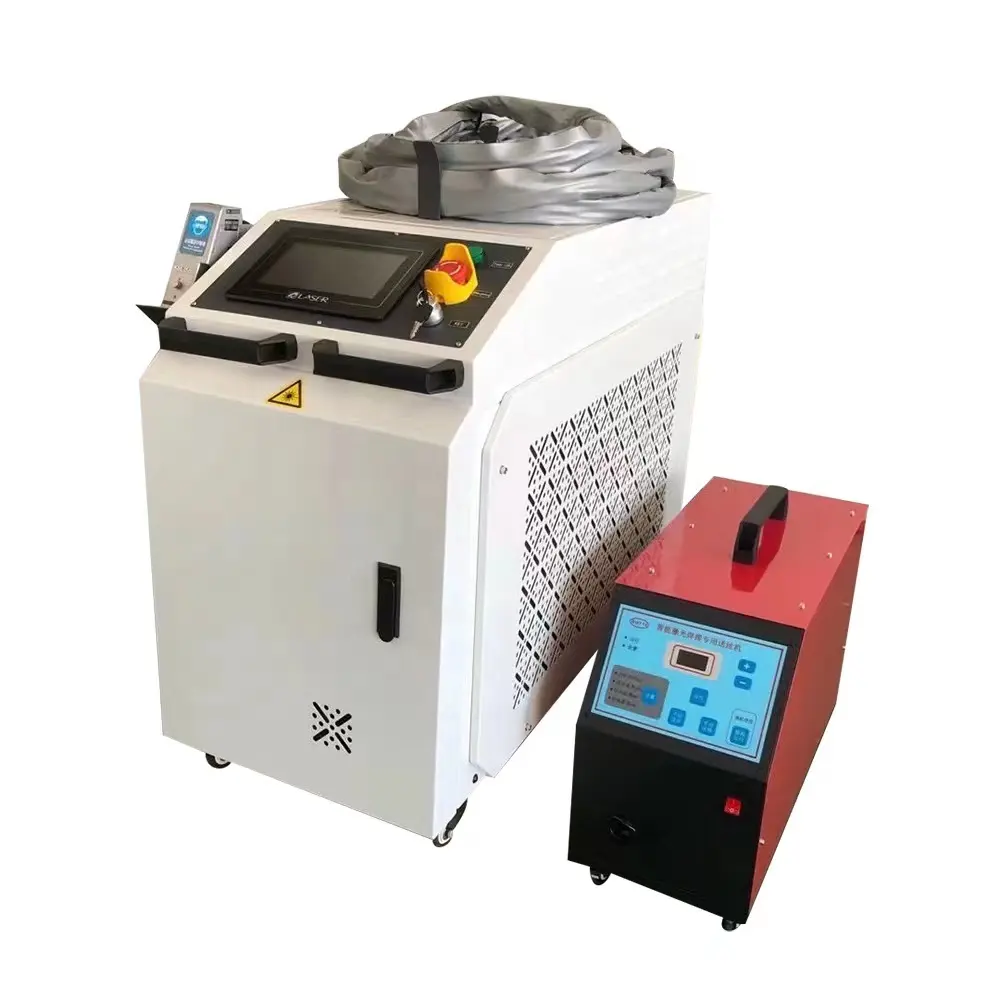 Light weight 1500W portable welding stainless steel iron car body repair automobile used fiber laser welding machine