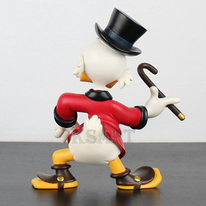 McDuck vieux <span class=keywords><strong>Pirate</strong></span> de Donald canard Statue dessin animé résine canard Sculpture résine artisanat cadeau décoration de la maison - Product Image 4