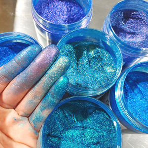 Pigmenti Multicromatici in Bulk, Effetto Mica Cangiante, Polvere di Pigmento Perlato per Cosmetici, Vernice Auto, Inchiostri da Stampa - Product Image 2