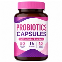 Enzymes digestives de qualité, détoxifiantes, pour femmes adultes, suppléments vaginaux à base de Streptococcus Thermophilus, probiotiques vaginaux, 60 capsules