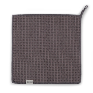 MHW-3BOMBER Soft Barista Towel Square Polyester Fiber Cleaning Cloth for Coffee Bar Coffee Kitchen Towel Hanging Loops