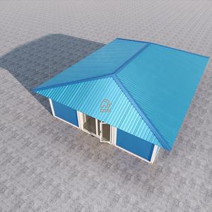 Fournisseurs DXH Chine – Bâtiment préfabriqué en panneaux sandwich de 20 et 40 pieds, conteneur plat préfabriqué, espace de travail, bureau, salle de réunion - Product Image 5