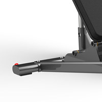 Banc de musculation commercial réglable personnalisable pour entraînement à haute/basse intensité