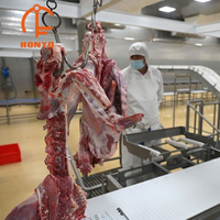 Solution industrielle d'abattage du bétail, ligne de transformation de la viande de chèvre et d'agneau