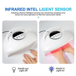 Lampe UV SUN X24 MAX 84 LED pour Nail Art, 4 Modes de Minuterie, Capteur Automatique pour Séchage du Vernis Gel, Prise US, Équipement de Séchage - Product Image 3