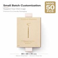 Boîte à tiroir en papier texturé avec logo personnalisé, petit MOQ, livraison rapide, emballage de luxe pour bijoux et cosmétiques, vente en gros