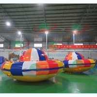 Vente en gros d'usine : Équipement de jeu aquatique flottant, Bateau gonflable UFO Towbales Disco pour sports nautiques