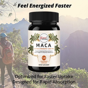 Offre Spéciale : Extrait de Racine de Maca Végétal, Supplément Aphrodisiaque Puissant, Complément Énergétique à Absorption Élevée, Capsules de Maca - Product Image 5