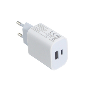 Chargeur rapide PD20W avec 6 protections de sécurité, prise EU, double USB A+C, adaptateur de charge sécurisé contre les surcharges et les surtensions - Product Image 2