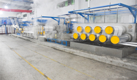 Machine de recyclage de flocons de bouteilles PET 1000 kg/h pour ligne de production de fibres courtes de polyester