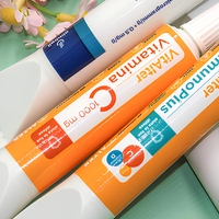 Stylo surligneur en forme de dentifrice, motif personnalisé fluorescent, multicolore, design fantaisie, pour promotion, bureau, école