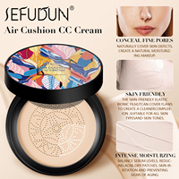 SEFUDUN Air Cushion CC Cream Foundation Concealer Verhelderende Custom Logo Dunne Langdurige Hydraterende Groothandel Cosmetica Fabrikant