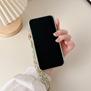 Sang Trọng Caviar Thẻ Túi Với Crossbody Dây Thiết Kế Trường Hợp Điện Thoại Cho <span class=keywords><strong>Iphone</strong></span> 11 12 13 14 15 16 17 Pro Max Chống-Mùa Thu Di Động Bao Gồm - Product Image 3