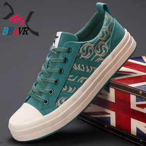 Zapatillas de Lona con Suela de Goma para Hombre, Diseño Moderno para Caminar y Deportes, Novedad 2025 - Product Image 4